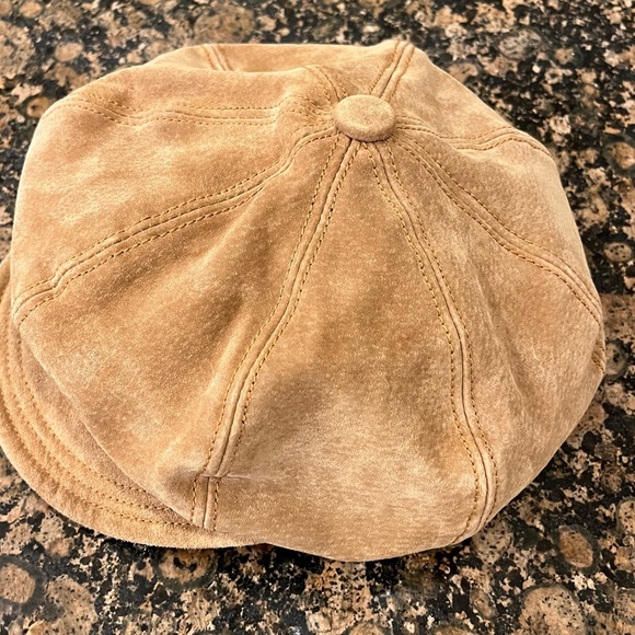 Vintage Liz Claiborne Sandy Beige Suede Casual Ladies Hst - Picture 4 of 7